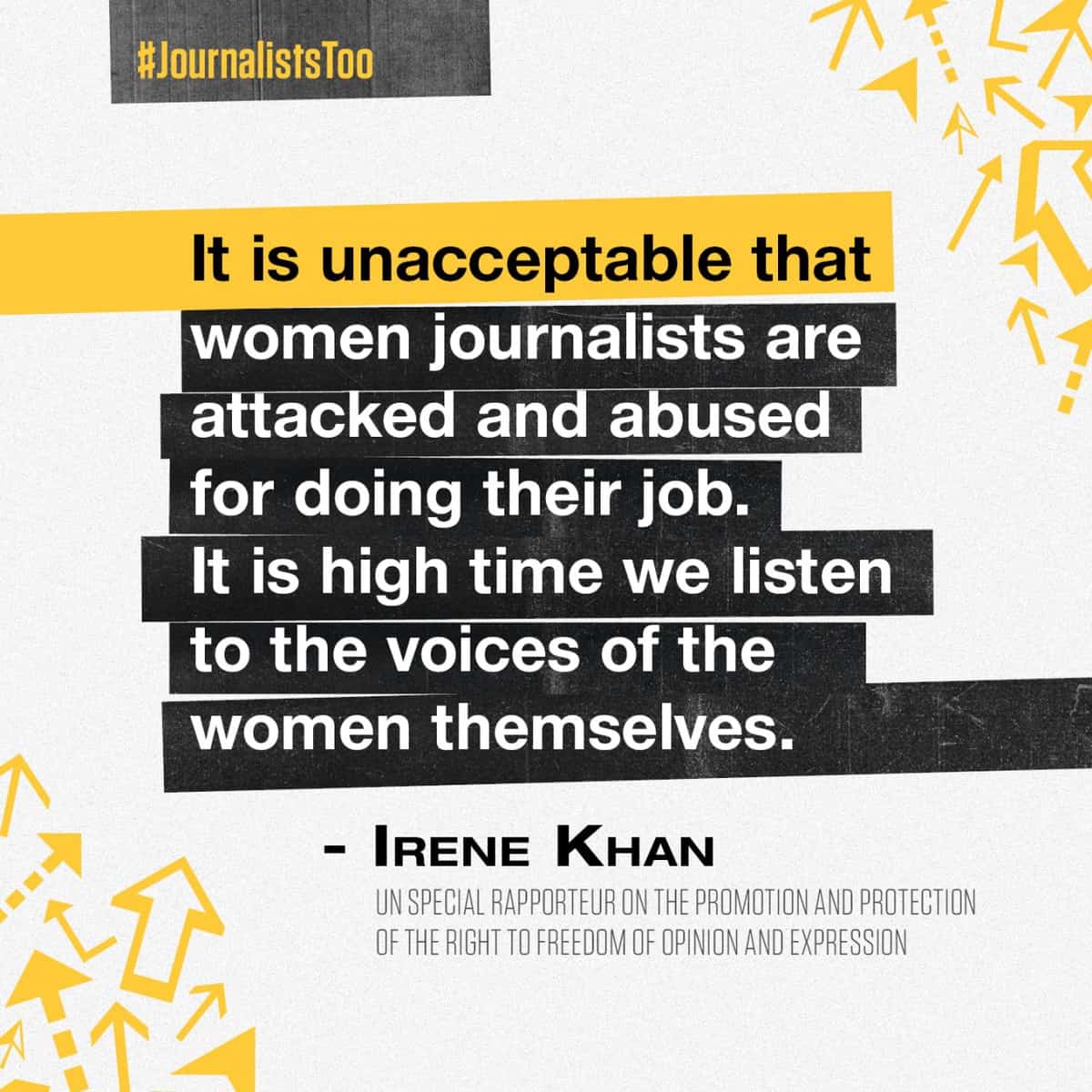 Women journalists face violence and sexualized attacks – UN expert #JournalistsToo  – Women Journalists Speak Out