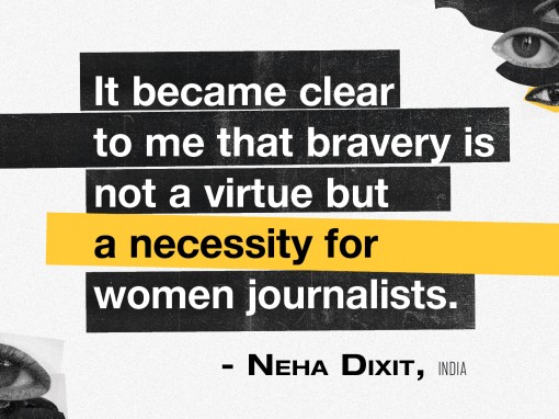 #JournalistsToo: Evil women stick their necks out | Neha Dixit (India)