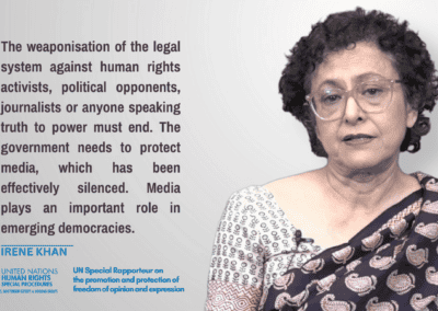 ‘Human rights obligations are not an imposition from the outside’